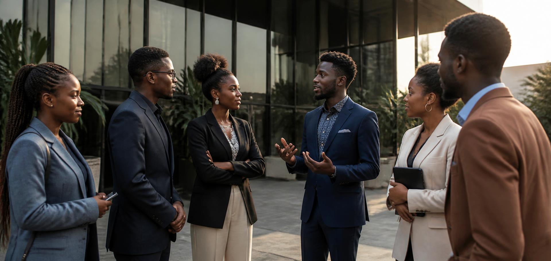 Emerging African youth leaders in a focused AYCADO Fellowship leadership development session